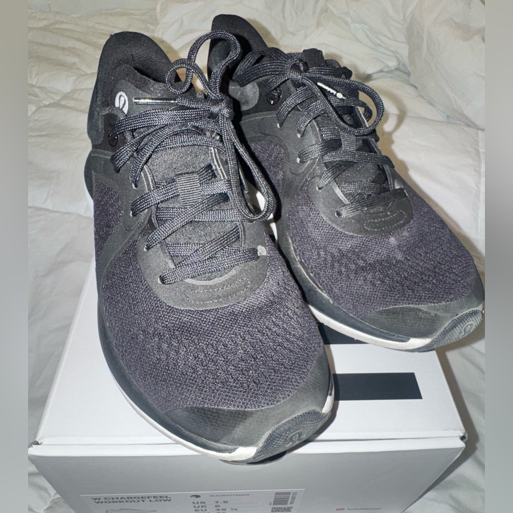 Black Lululemon Athletic Sneakers
